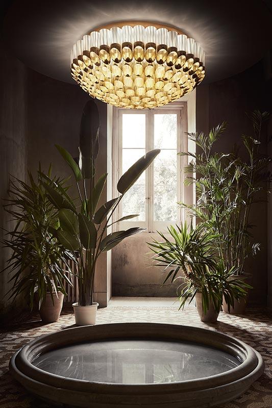 Slamp Lampada Design Odeon Ceiling Qualità