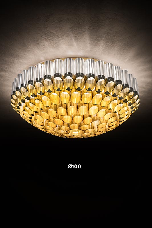 Slamp Lampada Design Odeon Ceiling Qualità