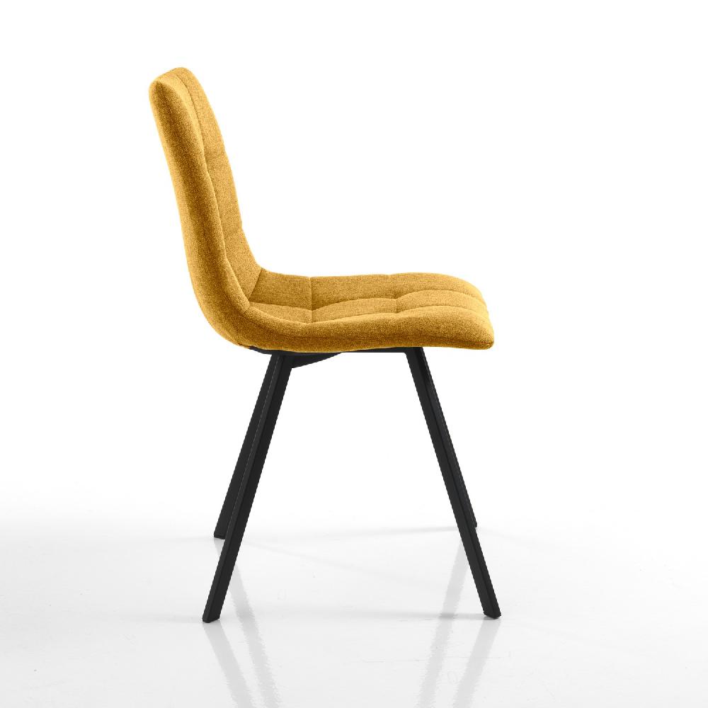 Tomasucci Sedia imbottita NEW TANIA YELLOW Affare Del Giorno