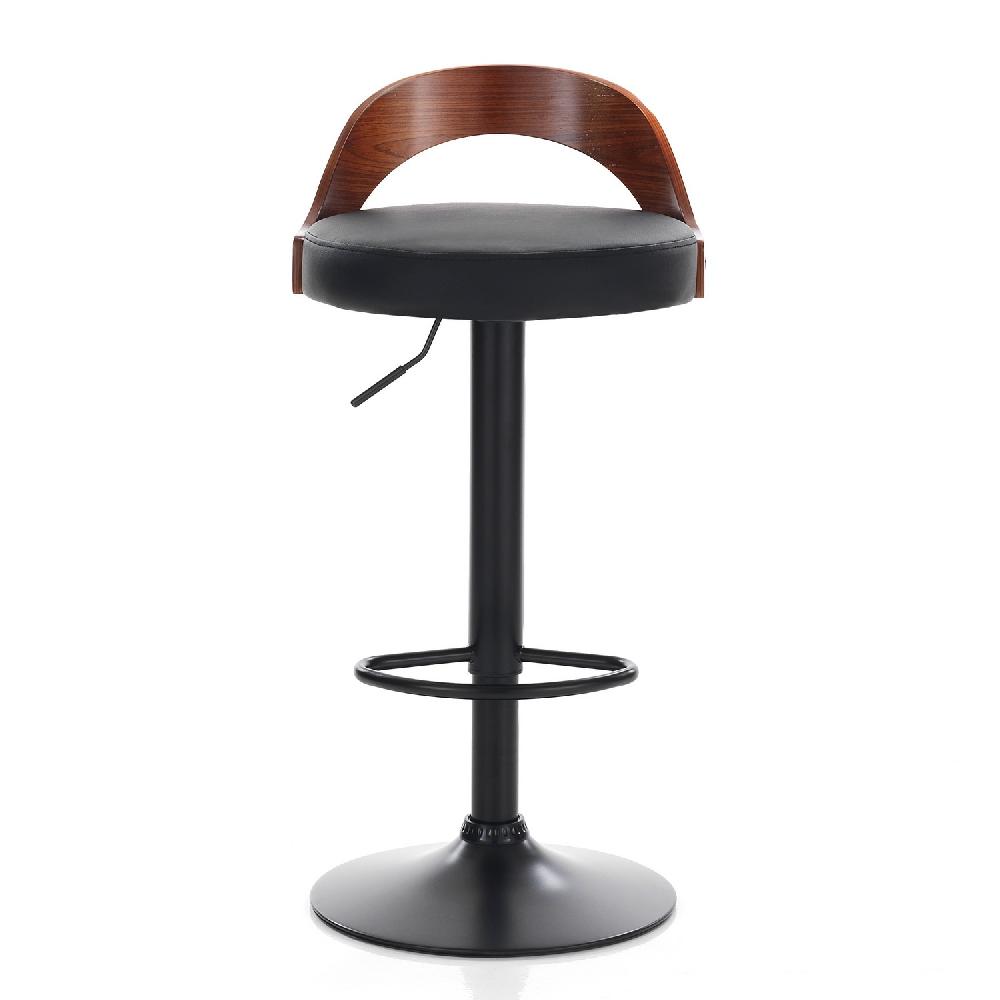 Tomasucci Sgabello RUBEN DARK WOOD In Saldo