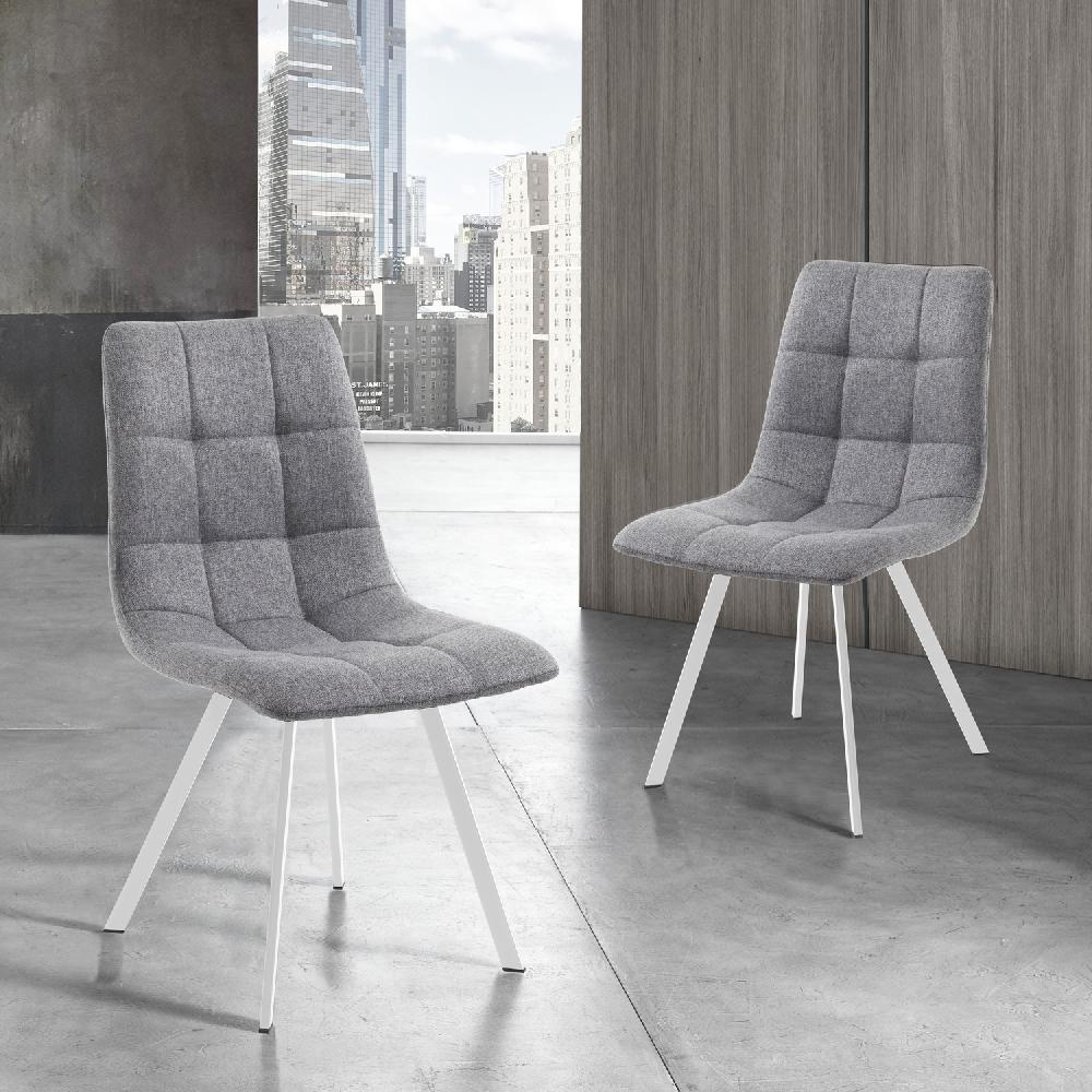Tomasucci Sedia imbottita NEW TANIA GREY WHITE 2025