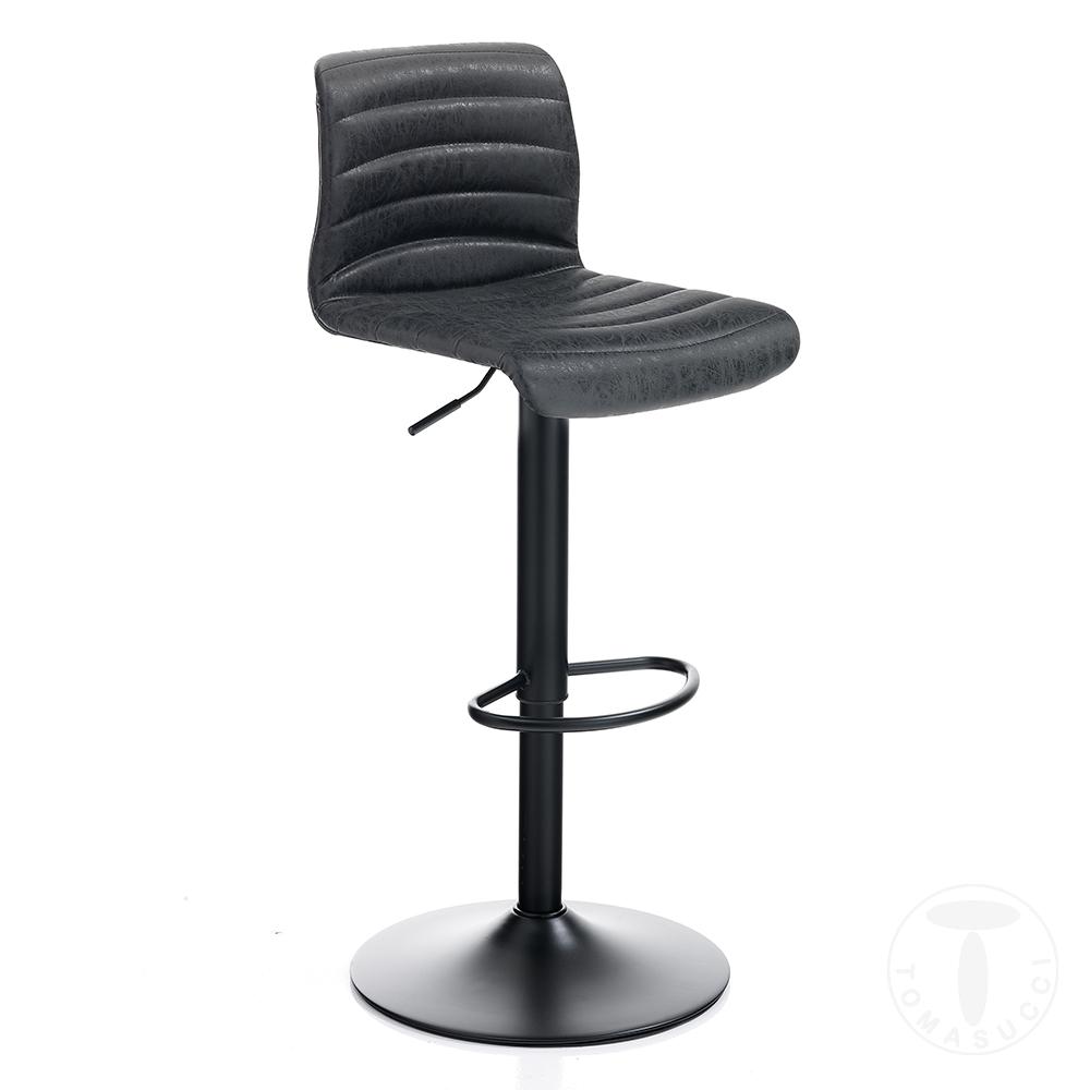 Tomasucci sgabello bar GARBO BLACK