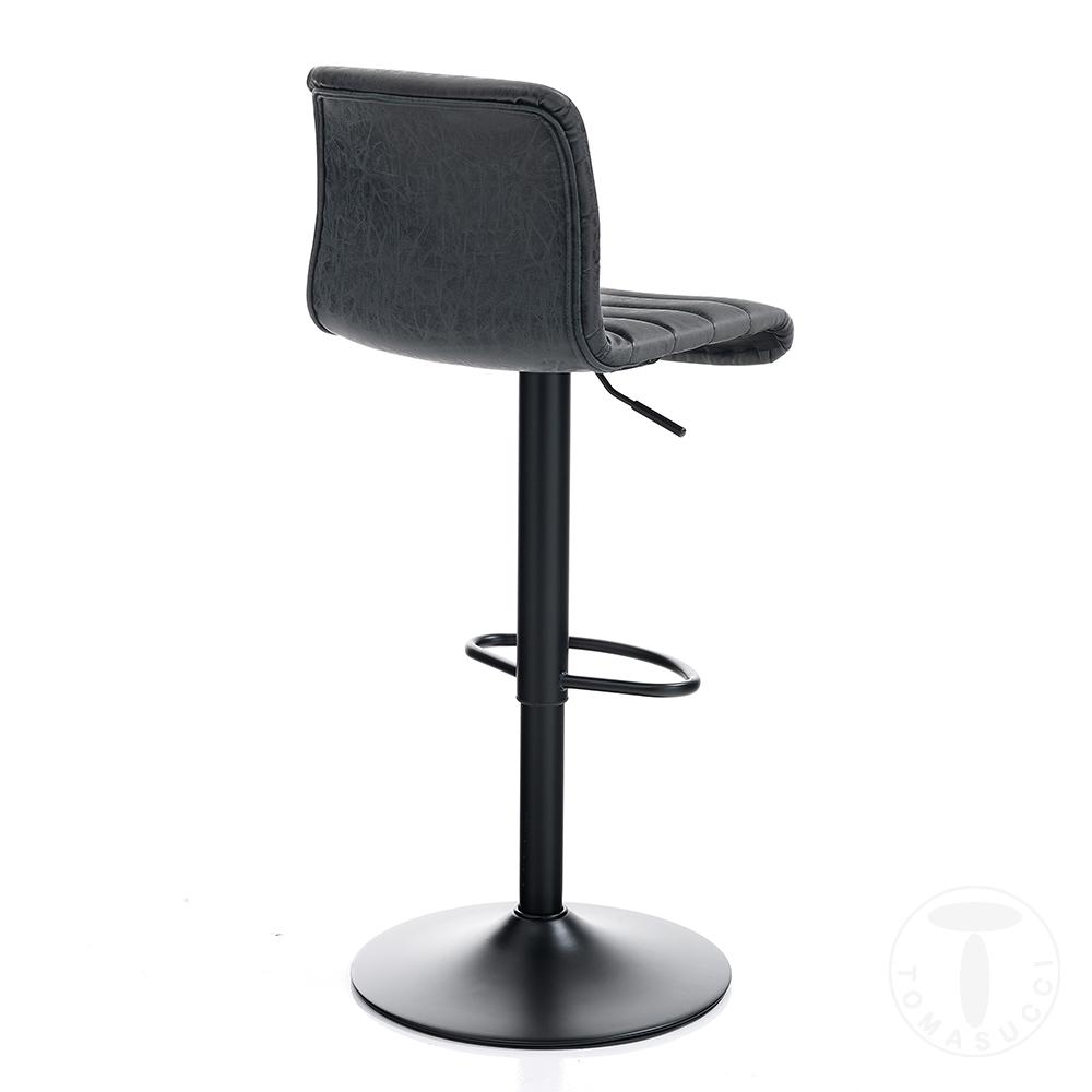 Tomasucci sgabello bar GARBO BLACK Economico