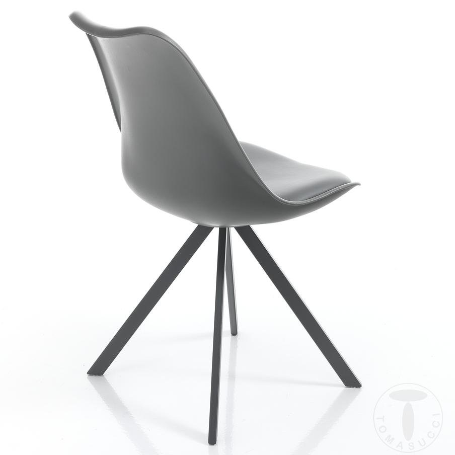 Tomasucci sedia KIKI SLIM - GREY Vendita