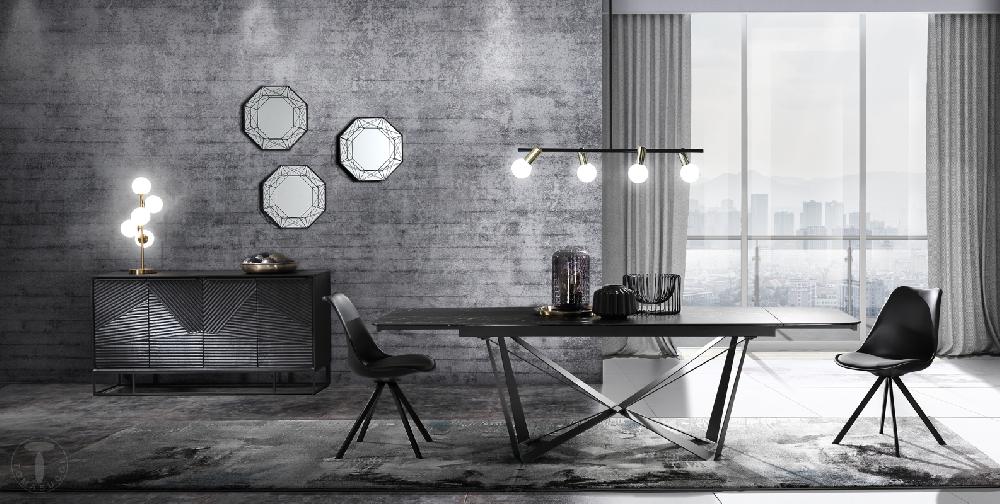 Tomasucci sedia KIKI SLIM - BLACK Promozione