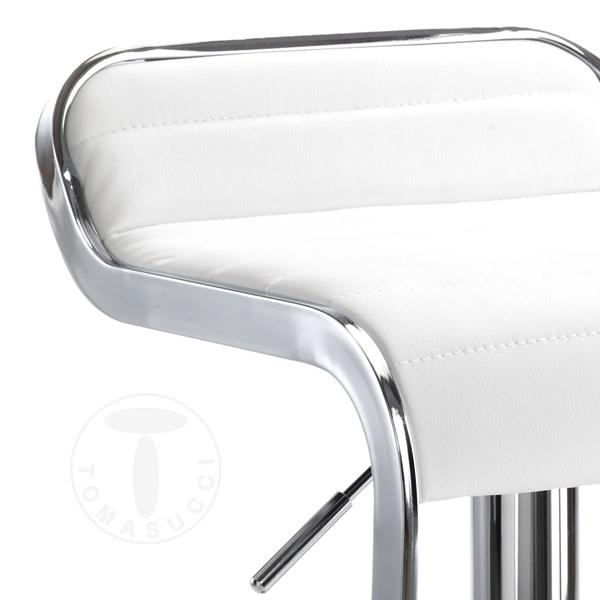 Tomasucci sgabello bar SNAPPY WHITE In Vendita