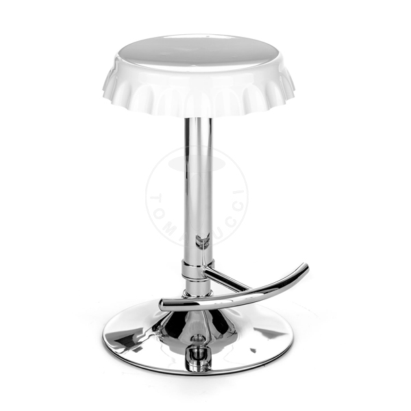 Tomasucci sgabello bar TAPPO WHITE