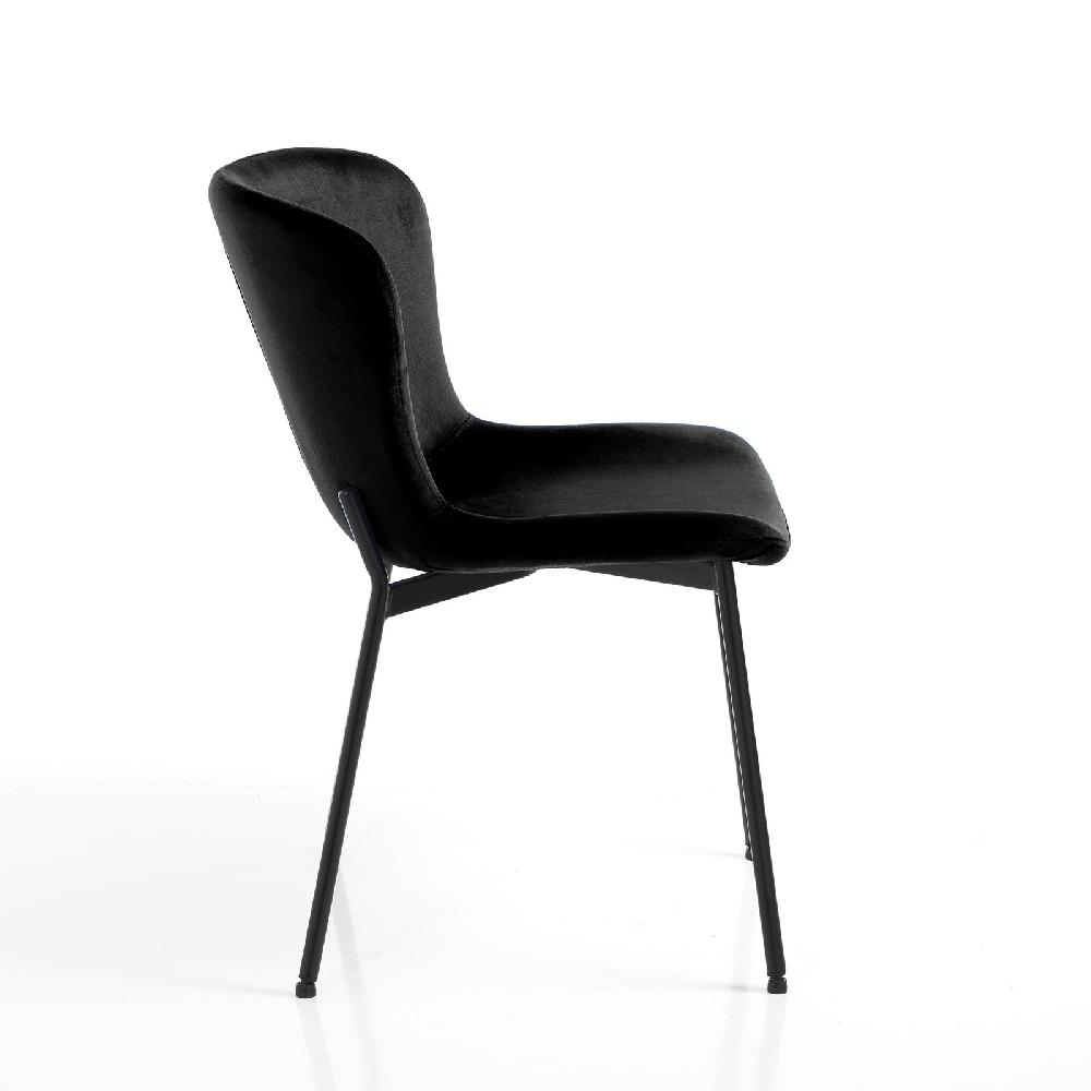 Tomasucci Sedia SNUG VELVET BLACK 2025