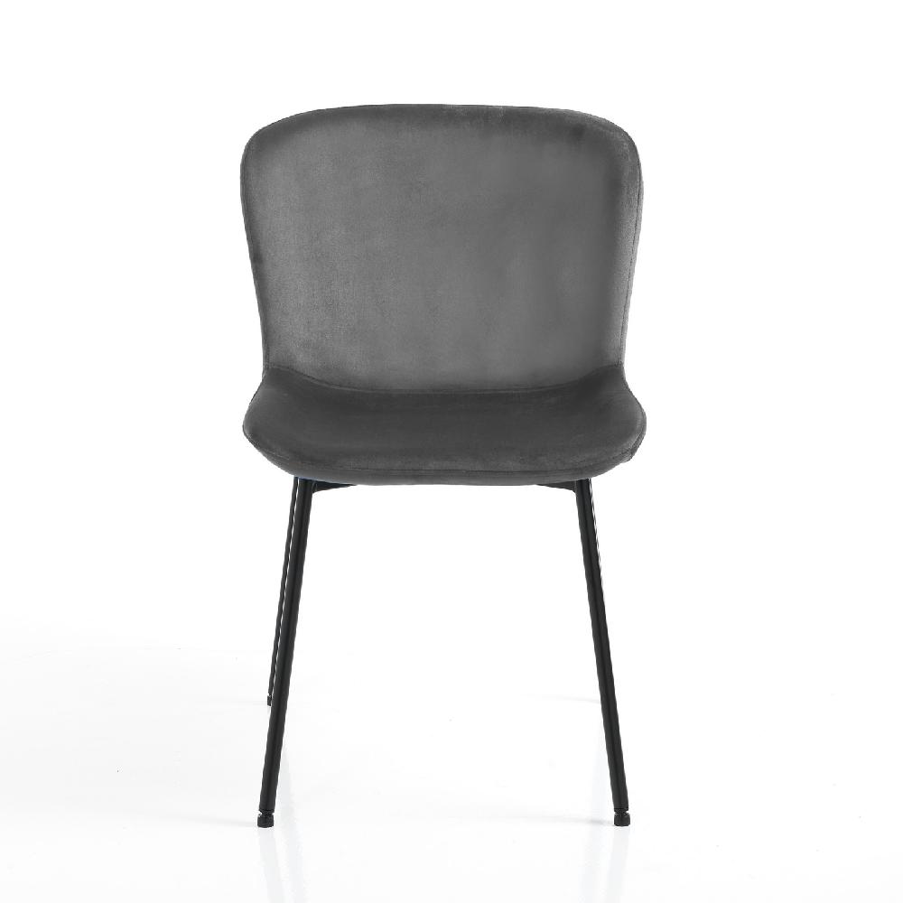 Tomasucci Sedia SNUG VELVET GREY Italia