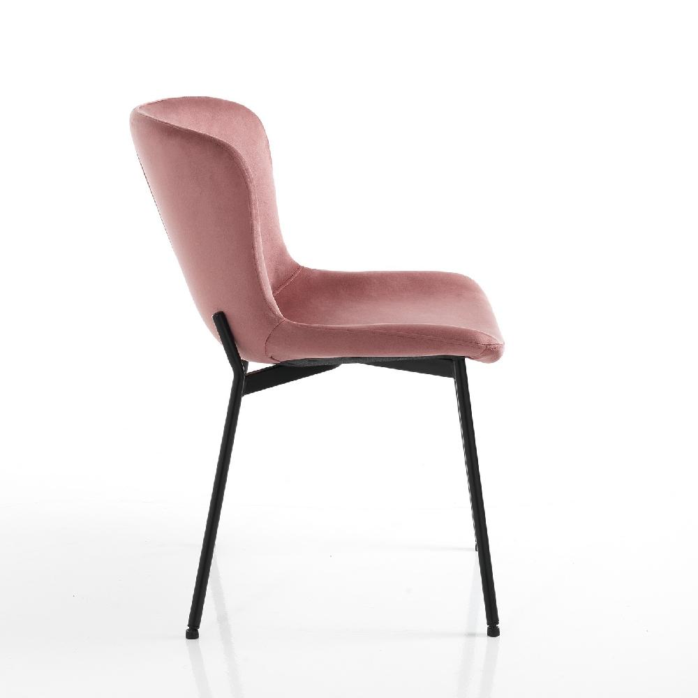 Tomasucci Sedia SNUG VELVET PINK In Linea