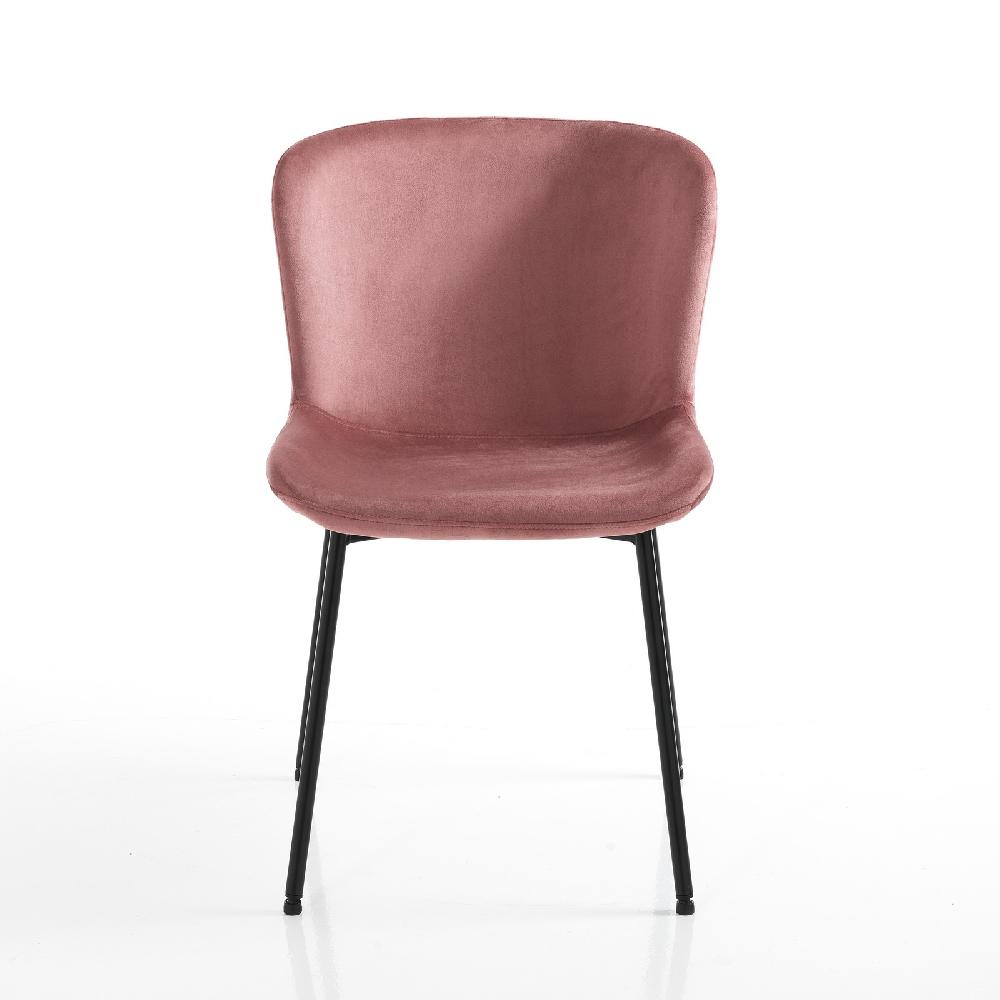 Tomasucci Sedia SNUG VELVET PINK In Linea