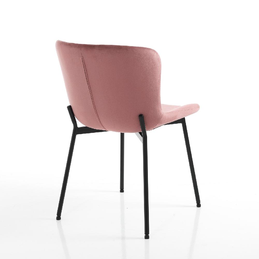 Tomasucci Sedia SNUG VELVET PINK In Linea