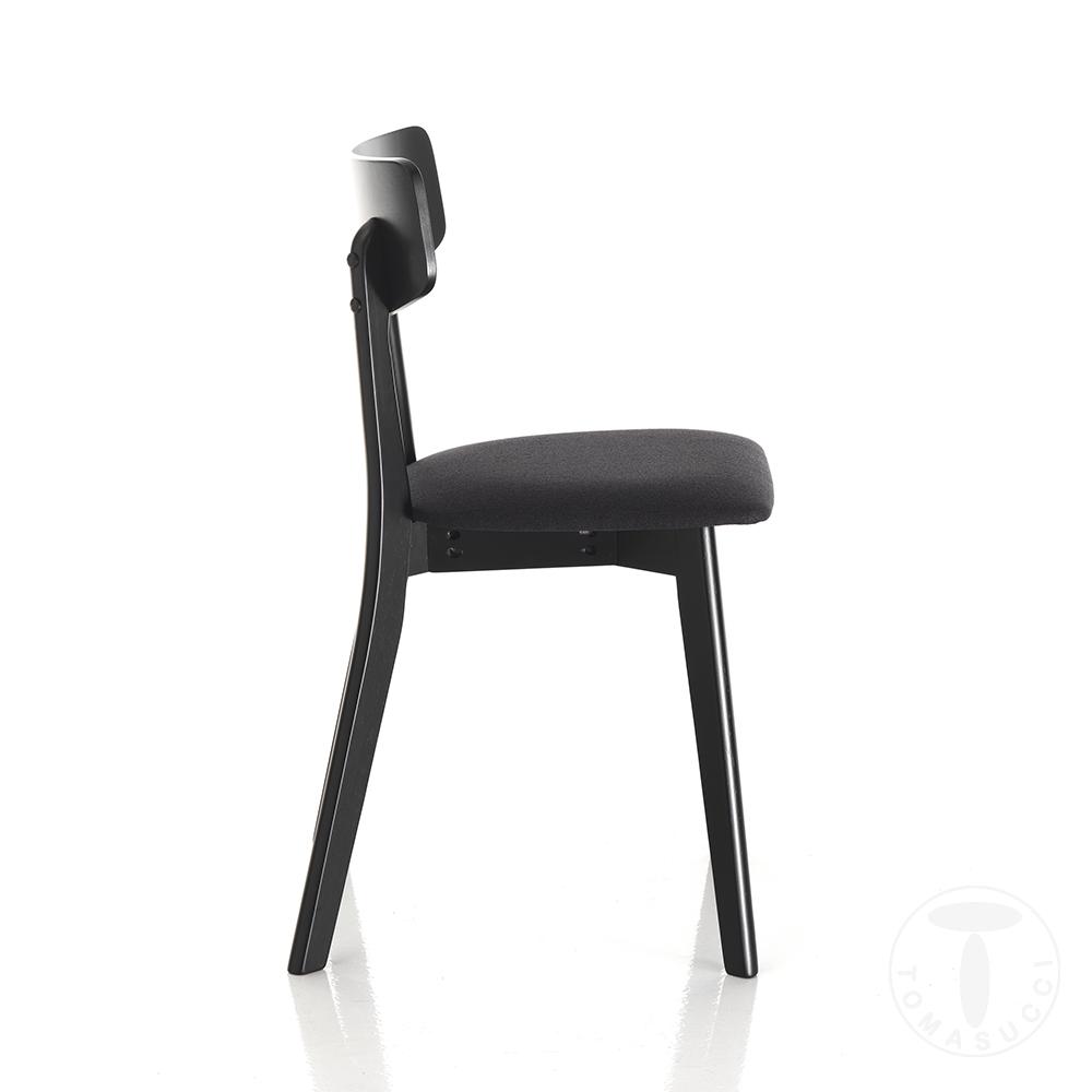 Tomasucci sedia VARM BLACK Italia
