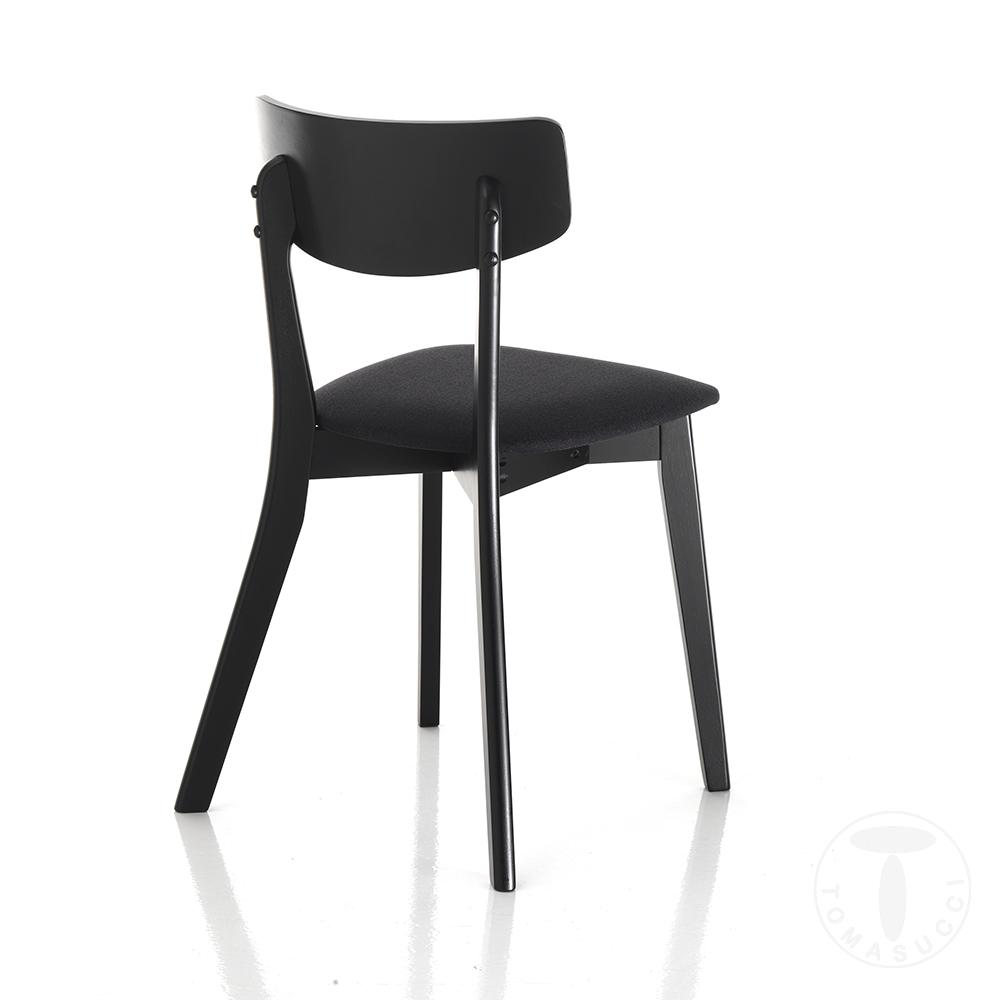 Tomasucci sedia VARM BLACK Italia