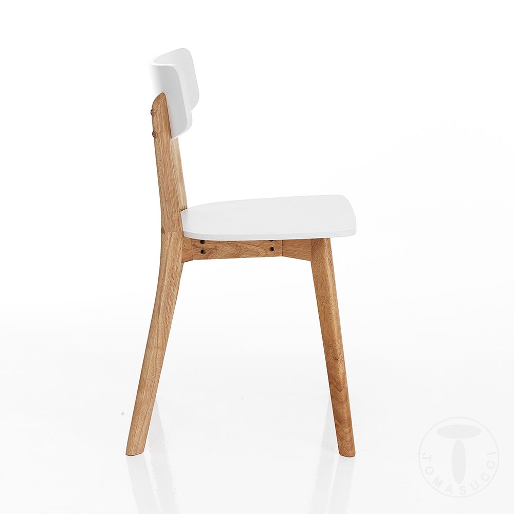 Tomasucci sedia VARM WHITE / WOOD 2025
