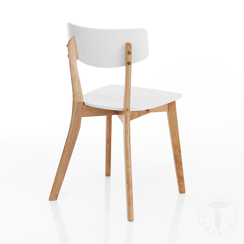 Tomasucci sedia VARM WHITE / WOOD 2025