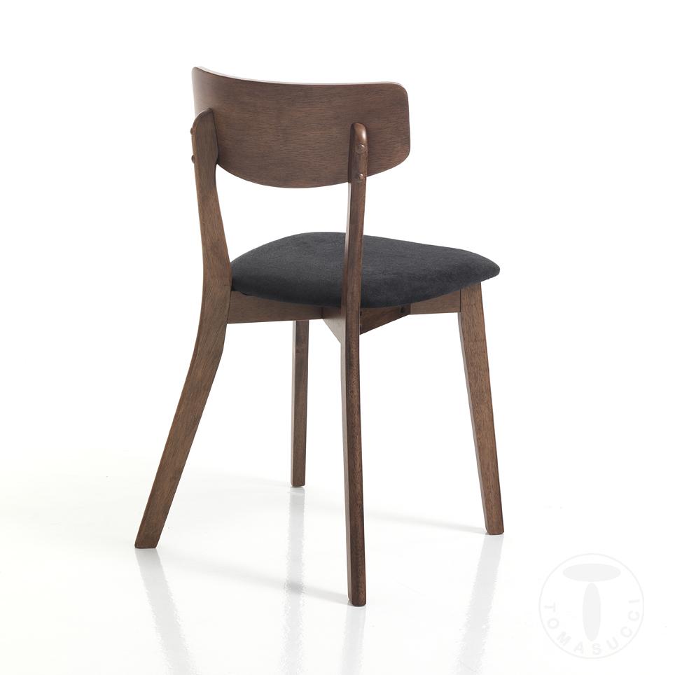 Tomasucci sedia VARM DARK WOOD Nuovo