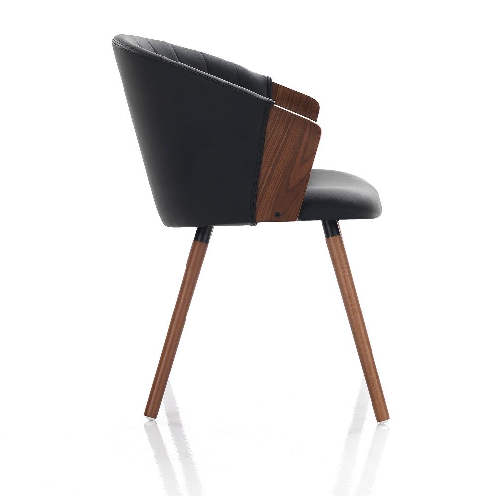 Tomasucci Sedia BRYAN DARK WOOD Spedizione Gratuita