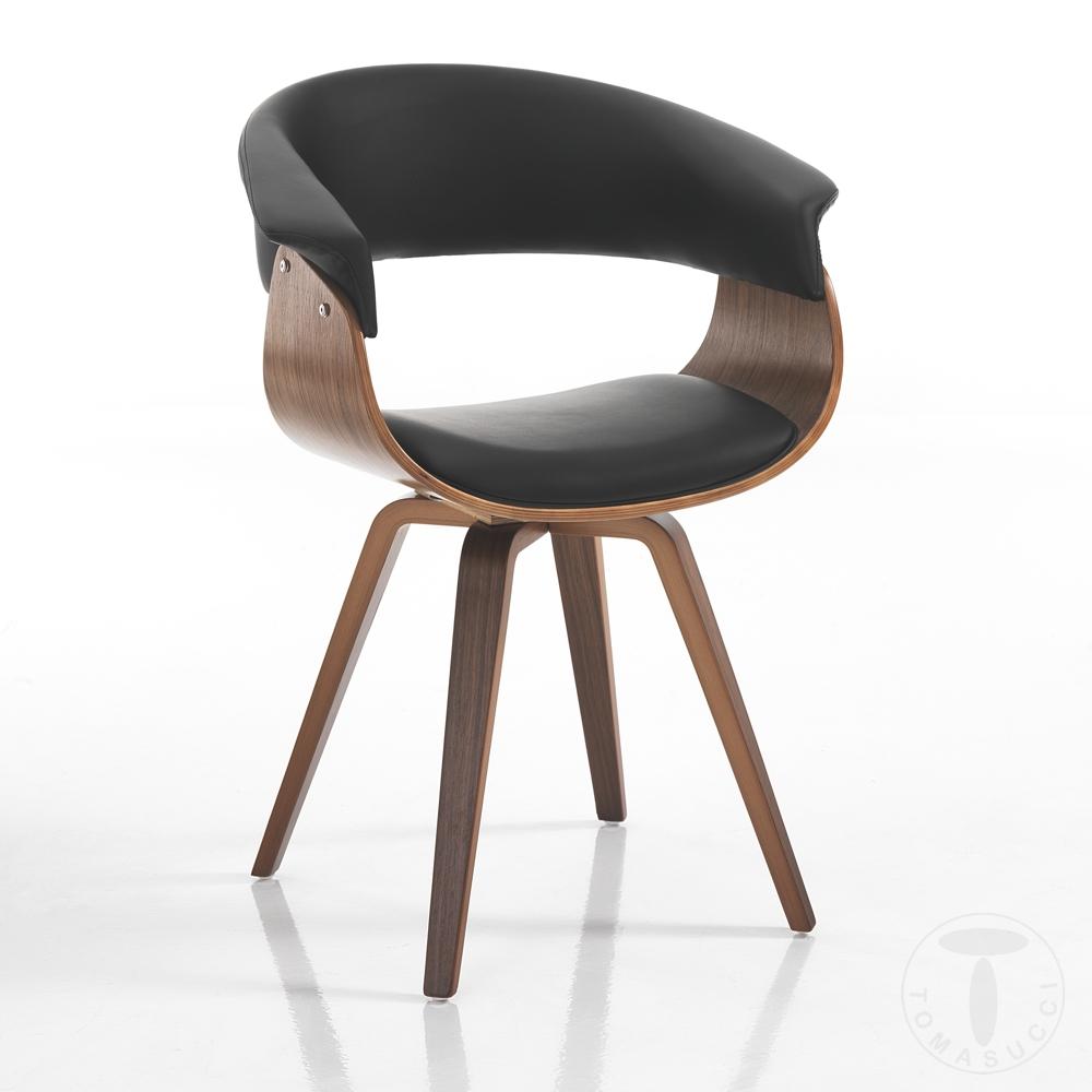 Tomasucci sedia VISBY DARK WOOD Pezzi Unici