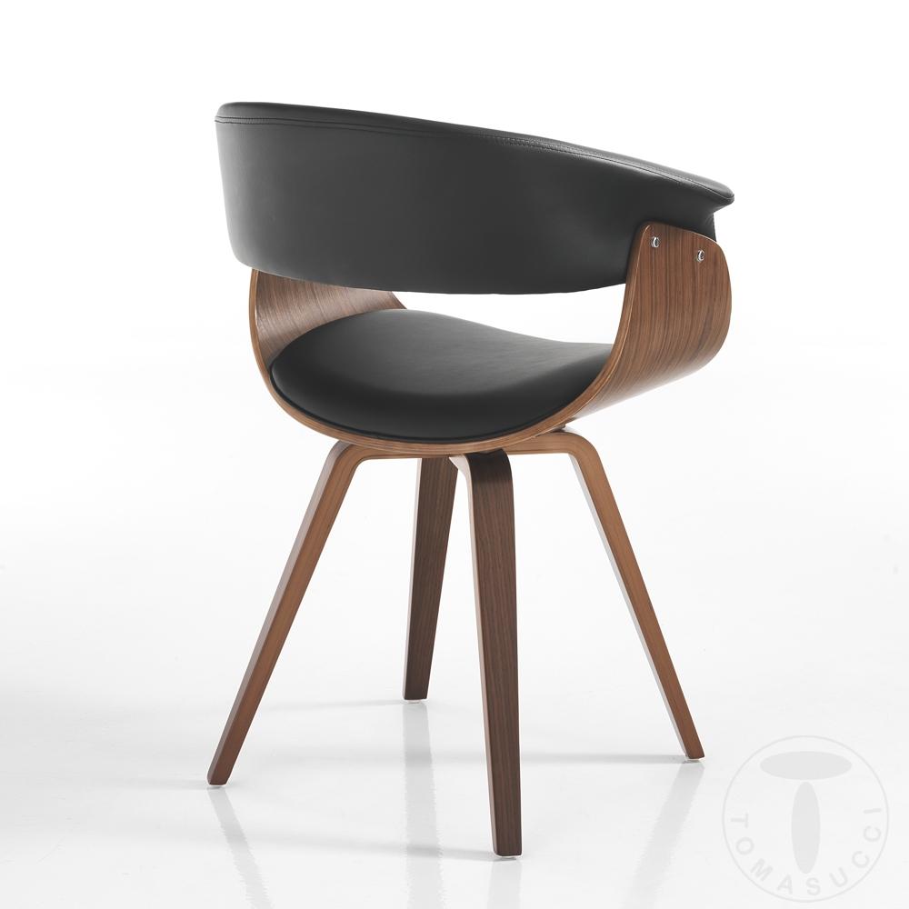 Tomasucci sedia VISBY DARK WOOD Pezzi Unici