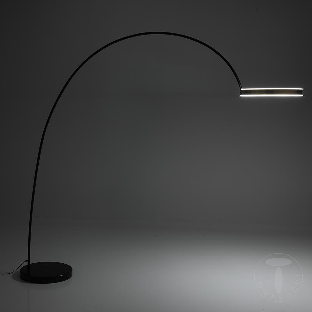 Tomasucci lampada da terra ad arco HALO GOLD Fino Al -60%