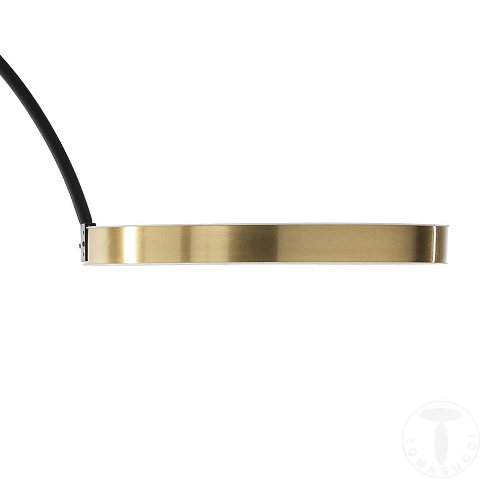 Tomasucci lampada da terra ad arco HALO GOLD Fino Al -60%