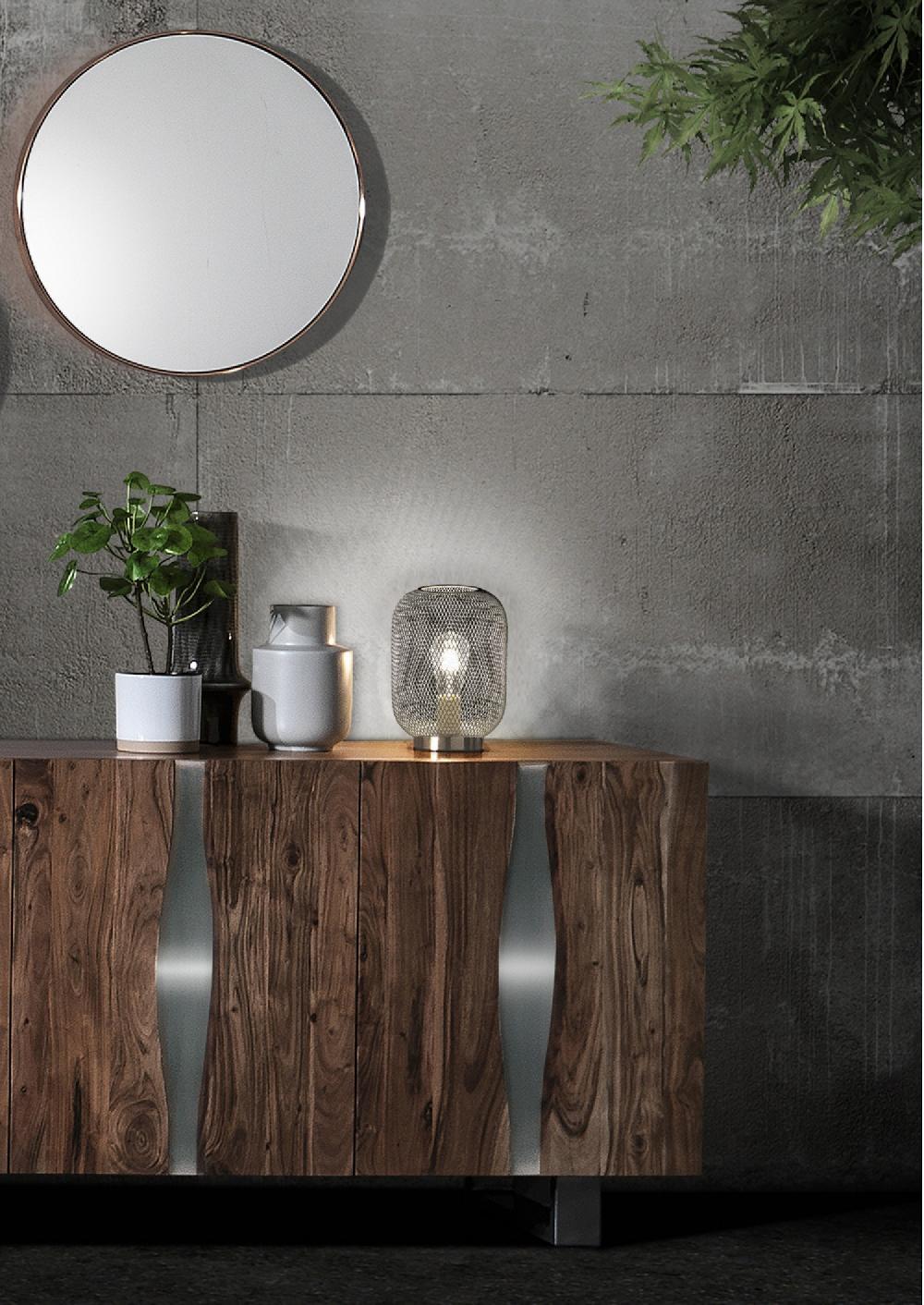 Tomasucci Lampada da tavolo CRATE WHITE Sottocosto