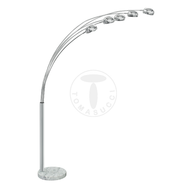 Tomasucci lampada da terra FIST CROMO Soddisfazione Garantita