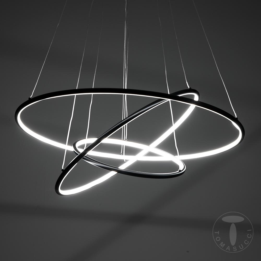 Tomasucci Lampadario THREE RINGS Presa