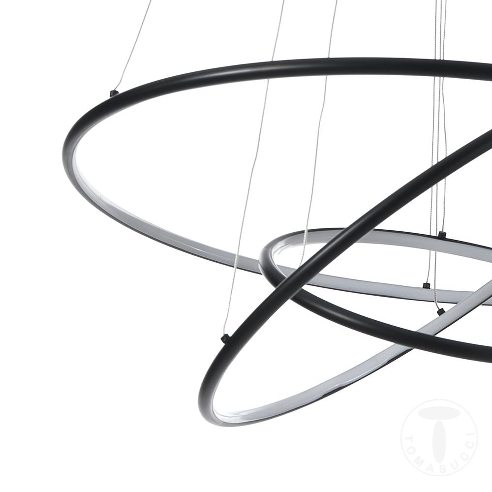 Tomasucci Lampadario THREE RINGS Presa