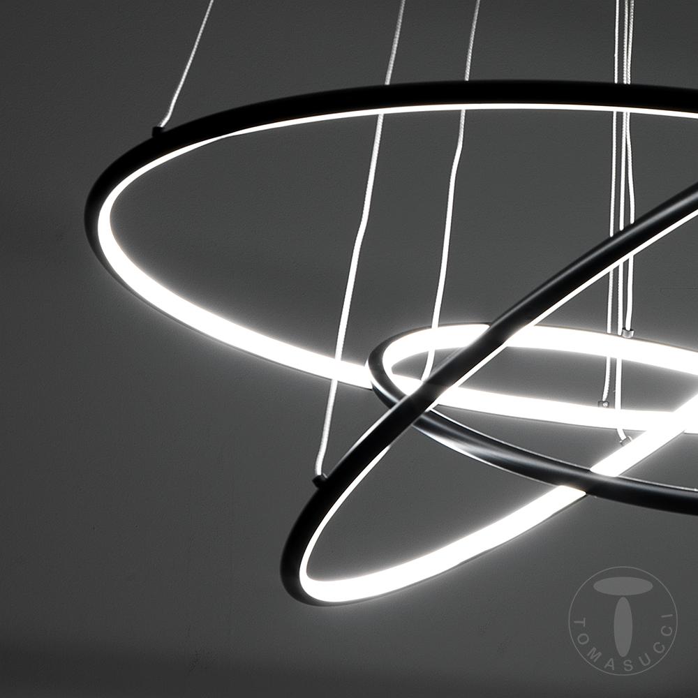 Tomasucci Lampadario THREE RINGS Presa