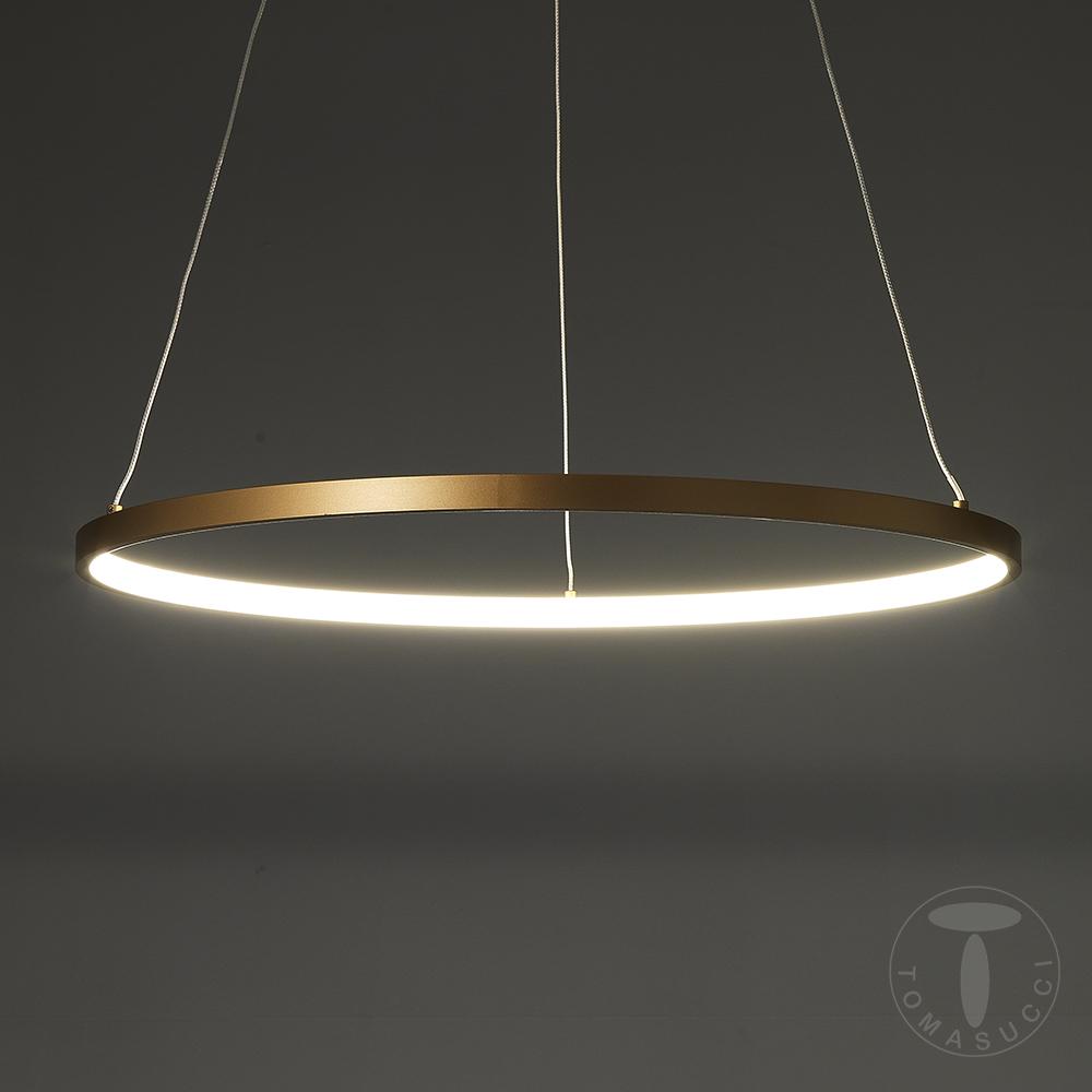 Tomasucci Lampadario RING GOLD In Vendita