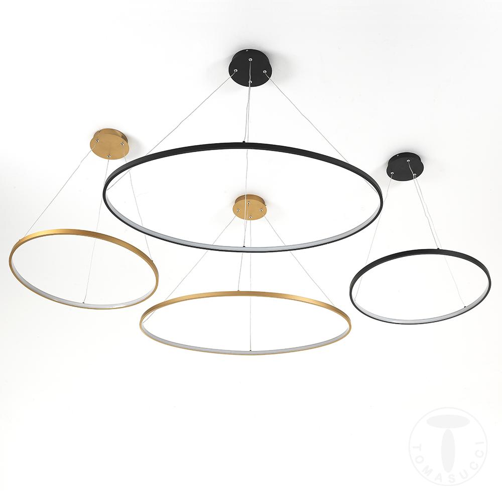 Tomasucci Lampadario RING GOLD In Vendita