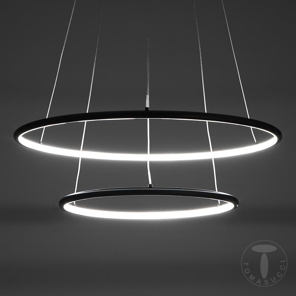 Tomasucci Lampadario TWO RINGS Italia