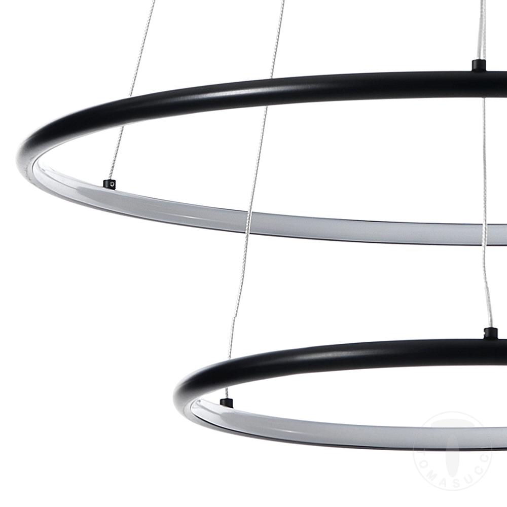 Tomasucci Lampadario TWO RINGS Italia