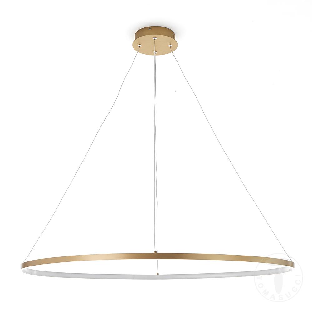 Tomasucci Lampadario OVAL RING GOLD Pezzi Unici