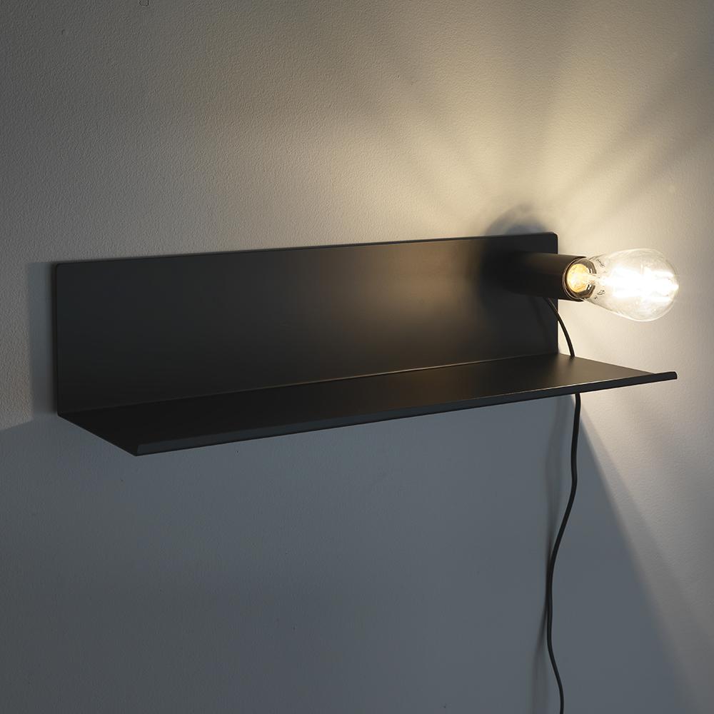 Tomasucci Lampada / mensola / comodino MAGIC SHELF BLACK Fino Al -60%