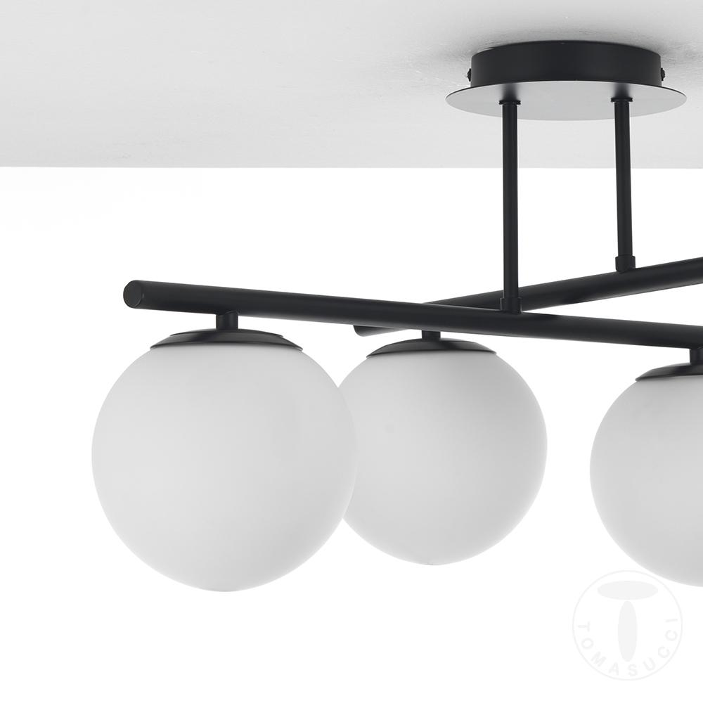 Tomasucci lampadario GALAXY BLACK In Saldo