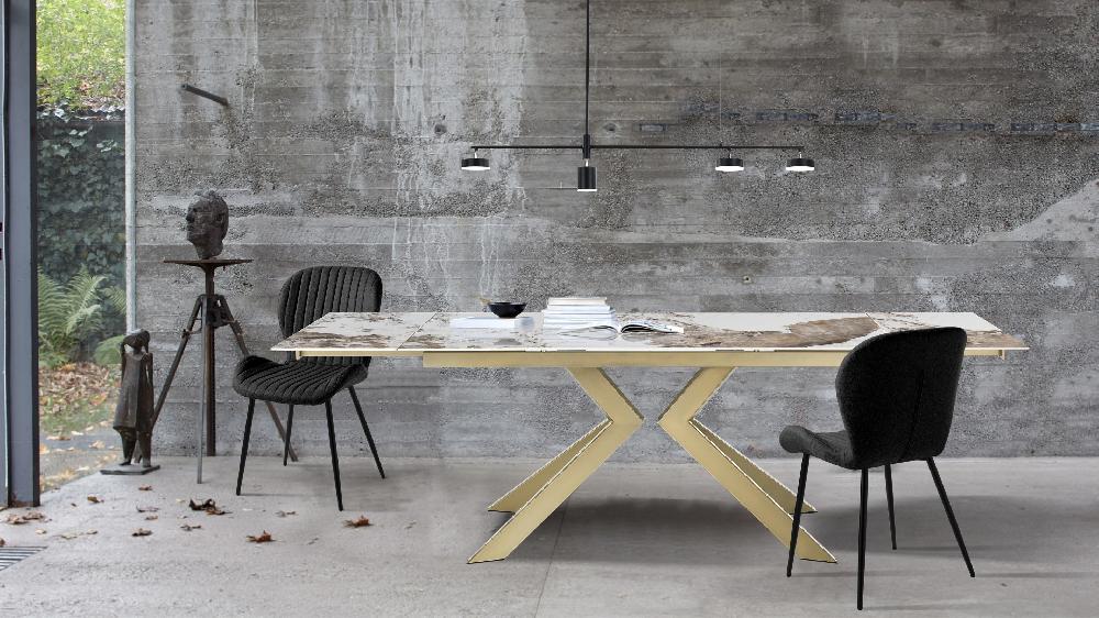 Tomasucci Lampadario DOMINO BLACK In Linea