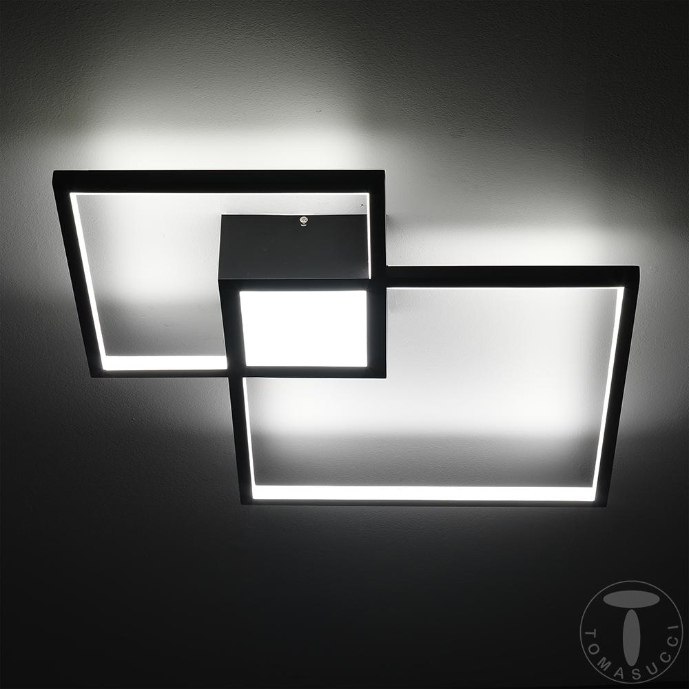 Tomasucci Plafoniera / Applique SQUARE BLACK Economico