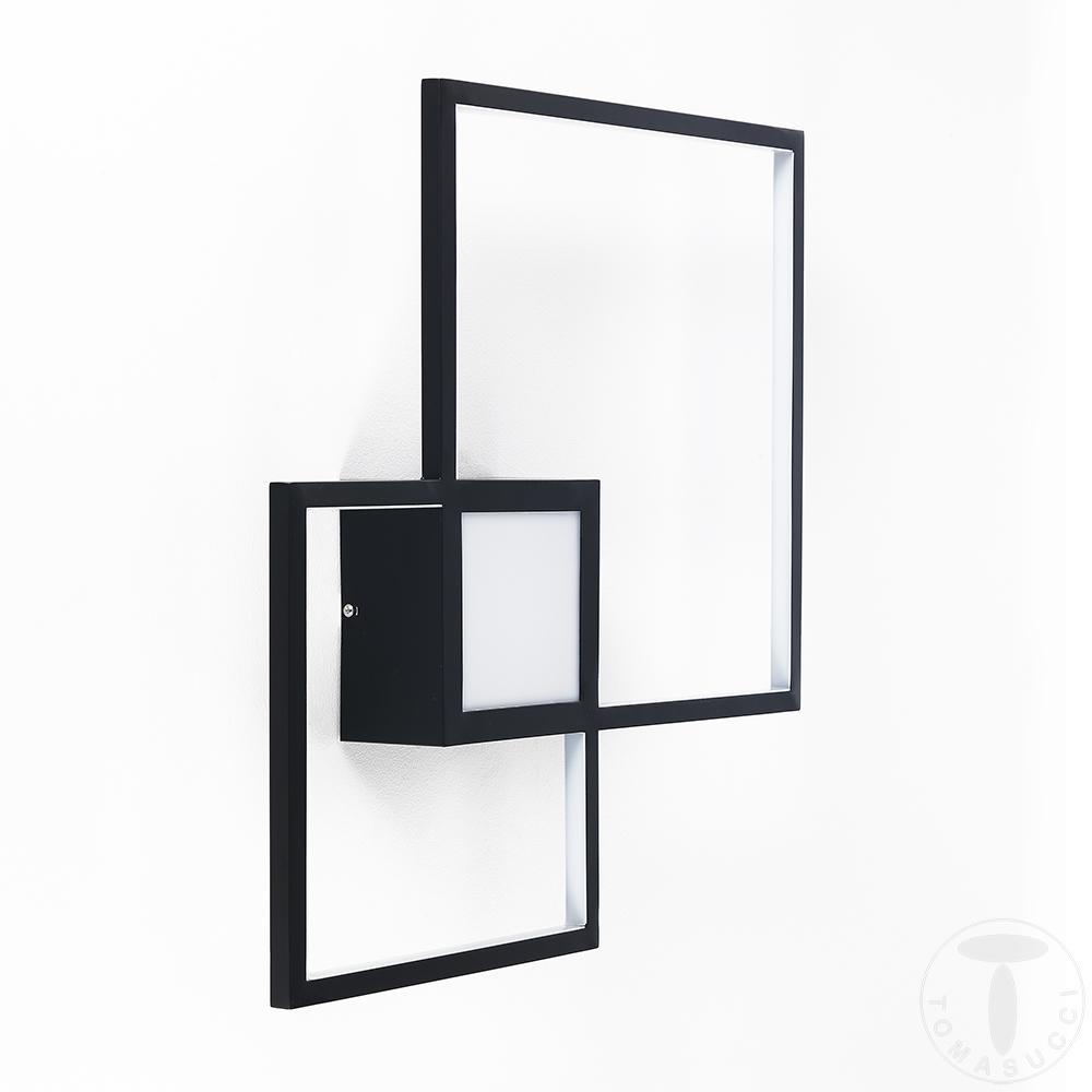 Tomasucci Plafoniera / Applique SQUARE BLACK Economico