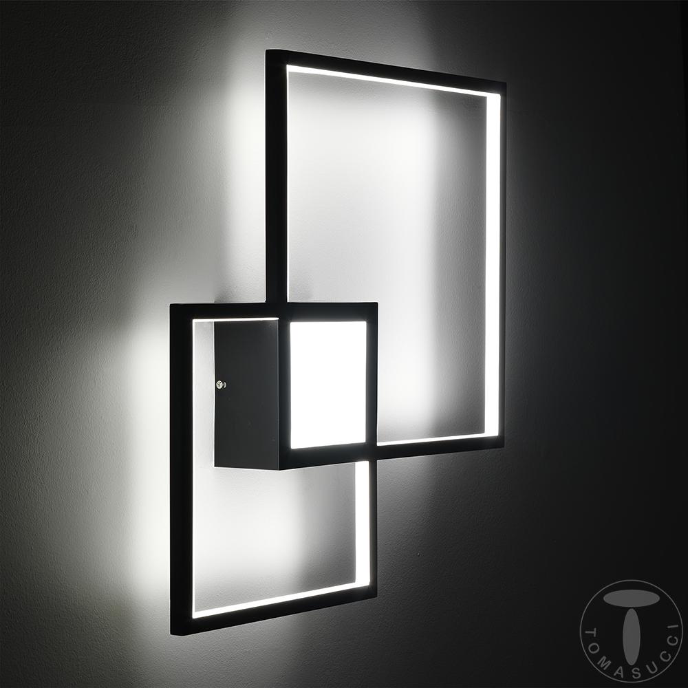 Tomasucci Plafoniera / Applique SQUARE BLACK Economico