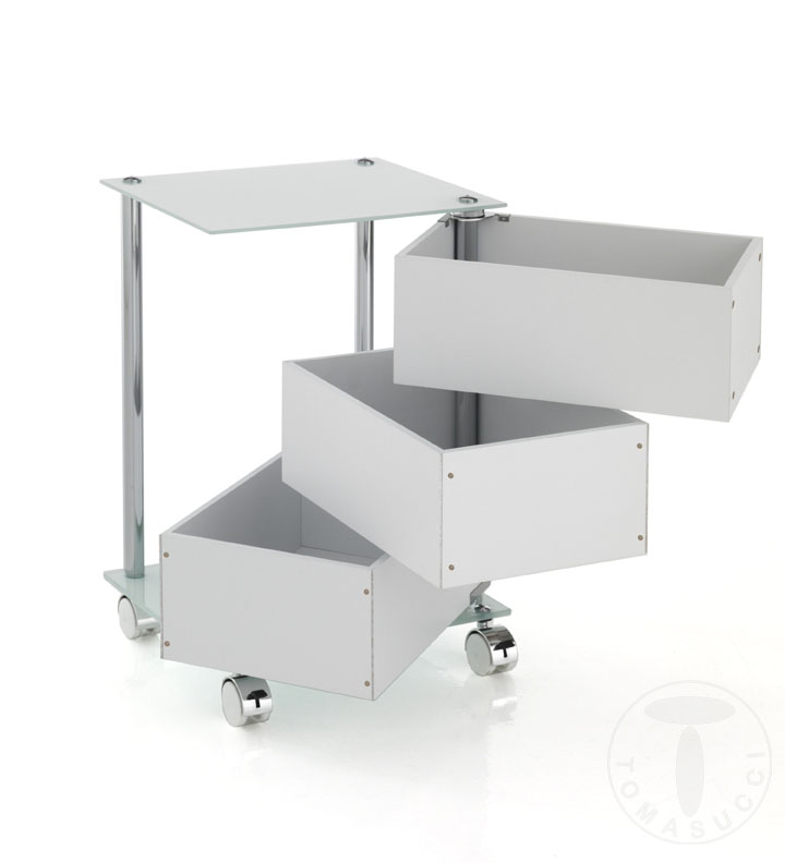 Tomasucci cassettiera con ruote BOBO 2025