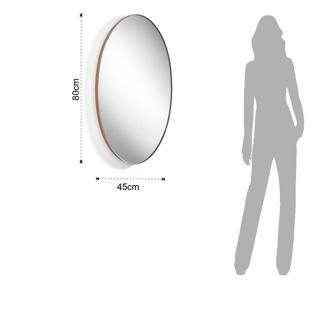 Tomasucci Specchio da parete OVAL COPPER Online