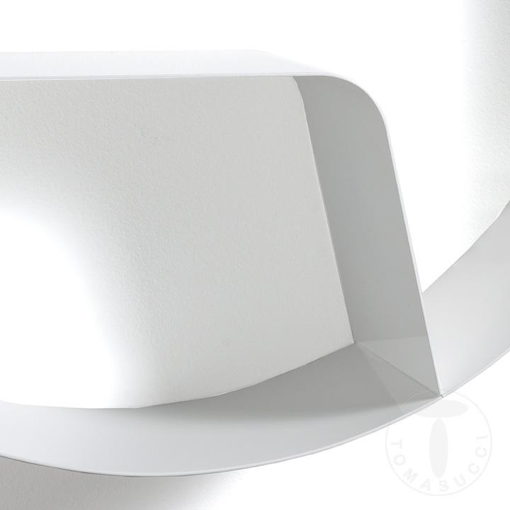 Tomasucci Mensola / Libreria da parete GIOVO WHITE Negozio