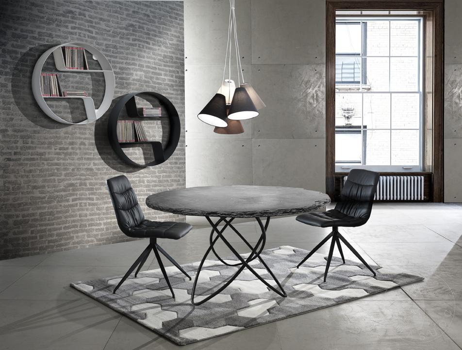 Tomasucci Mensola / Libreria da parete GIOVO DARK GREY Italy