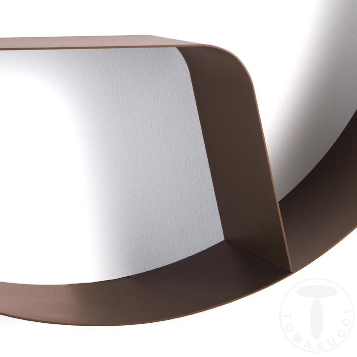 Tomasucci Mensola / Libreria da parete GIOVO CORTEN In Linea