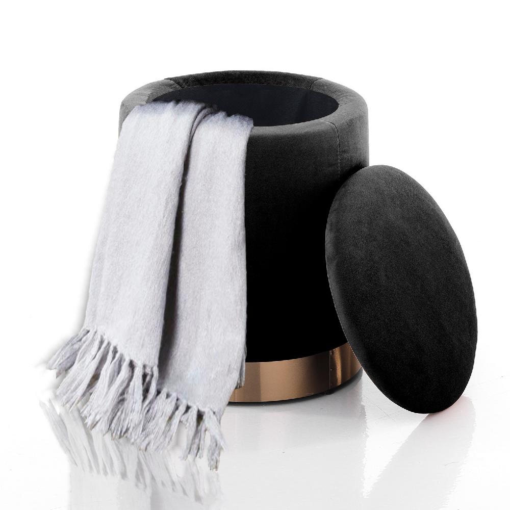 Tomasucci POUF CON.RE "DIDO POWDER BLACK" Vendite Flash