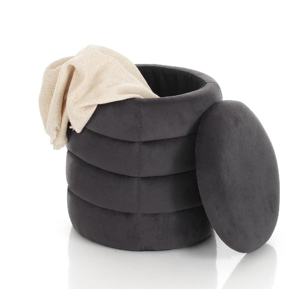 Tomasucci Pouf imbottito contenitore GUM GREY Affare Del Giorno