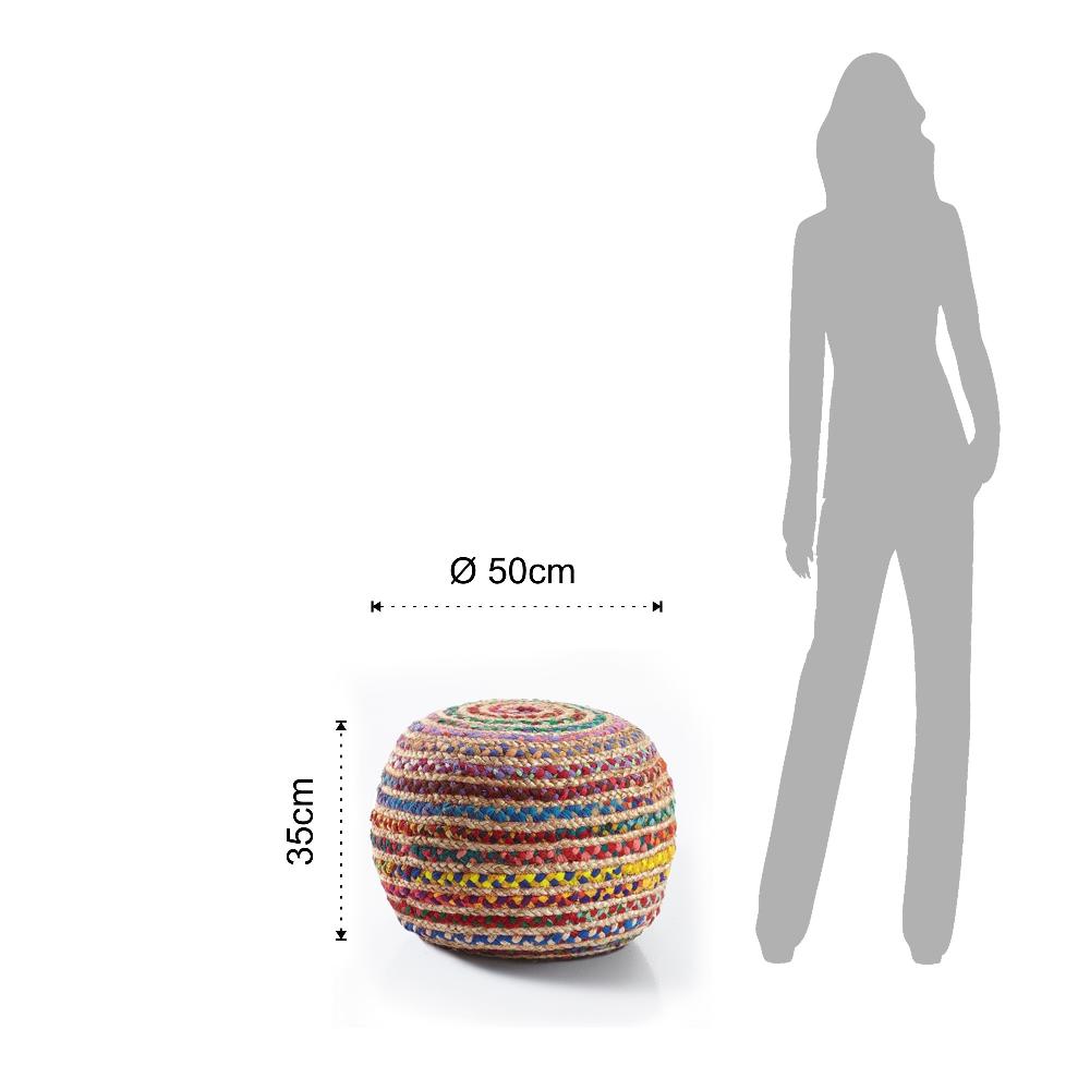 Tomasucci pouf RAINBOW Saldi